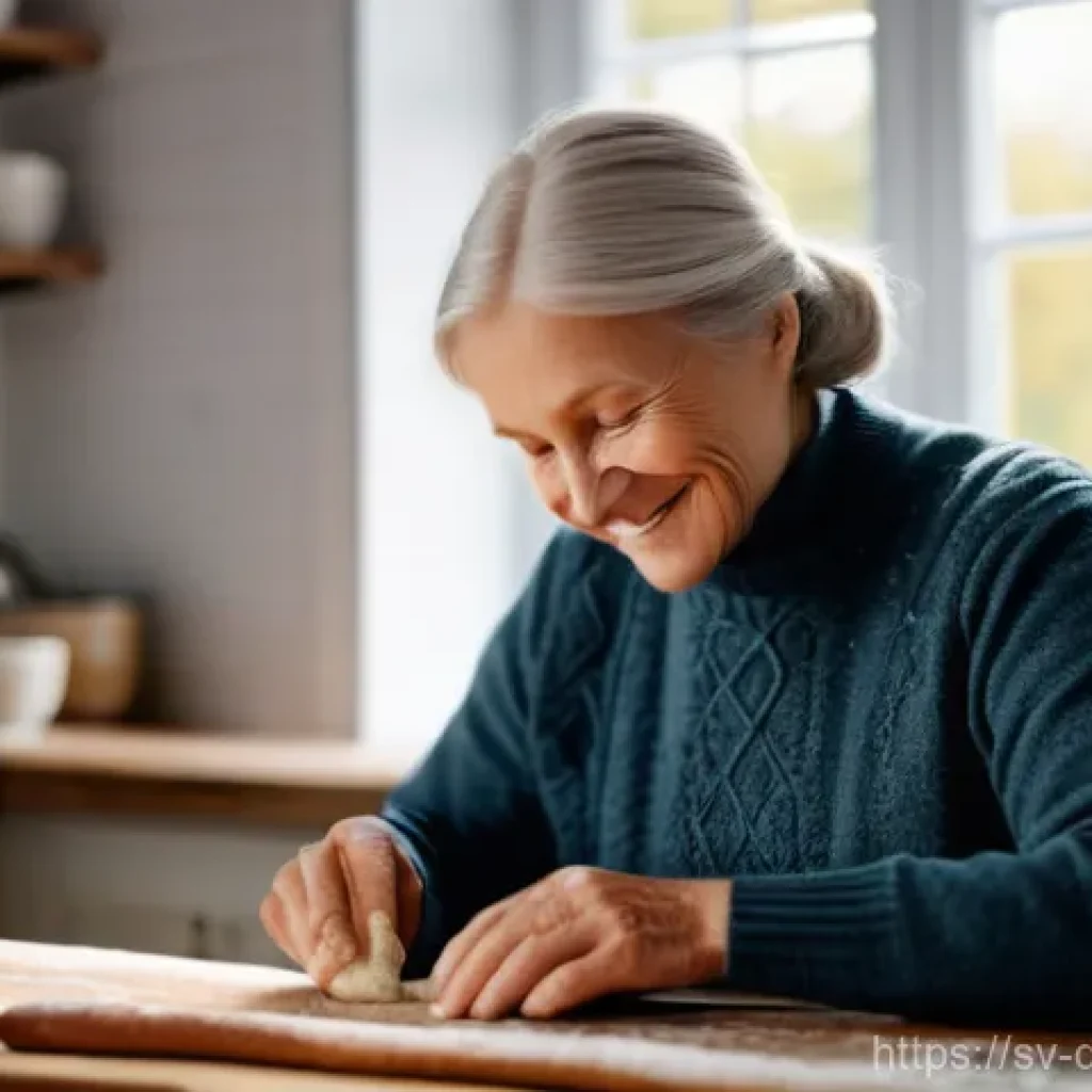 치매관리사 관련 정부 정책 변화 - **Prompt:** A cozy, warm Swedish kitchen with traditional light wood cabinets and a rustic table. An...