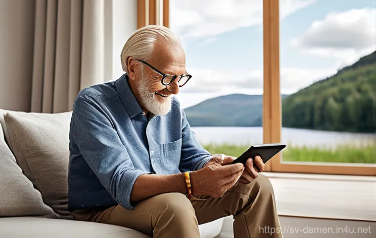 치매관리사 관련 정부 정책 변화 - **Prompt:** A cozy, warm Swedish kitchen with traditional light wood cabinets and a rustic table. An...