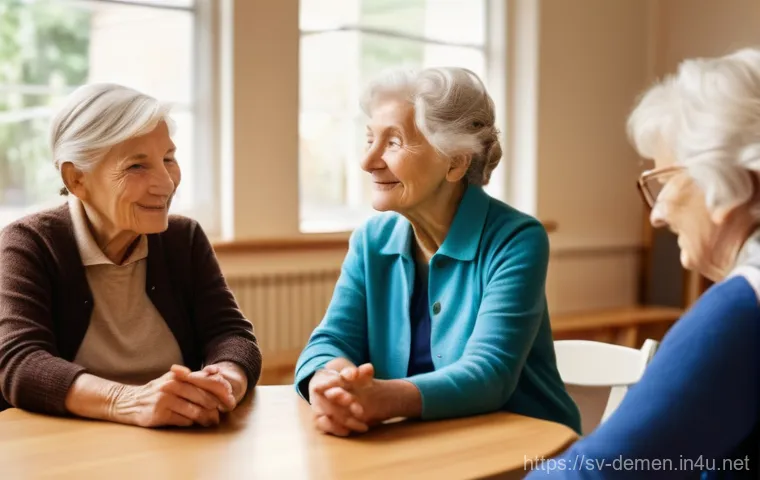 치매관리사 관련 정부 정책 변화 - **Prompt:** A dignified elderly Swedish man, in his late 70s, with a relaxed posture, is sitting com...